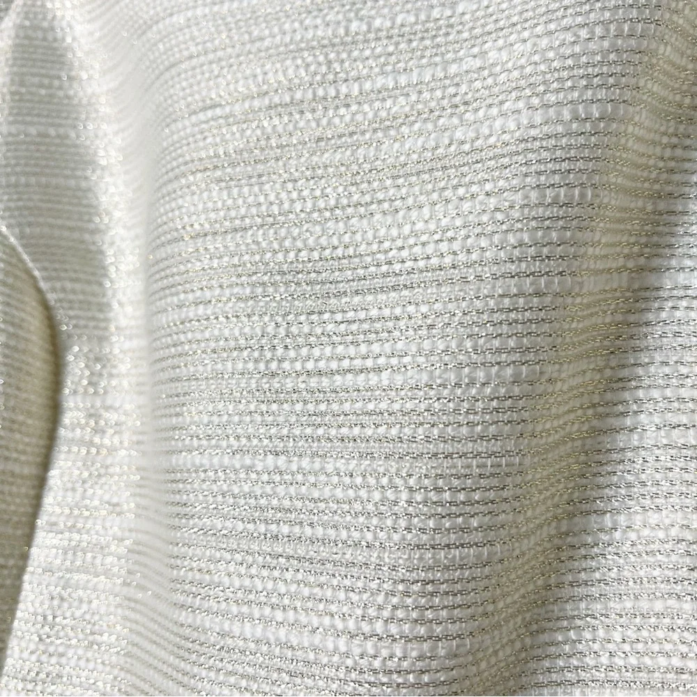 Anthropologie Paper Crown Womens White Spaghetti Strap Mini Dress Fit Flare Sz 4